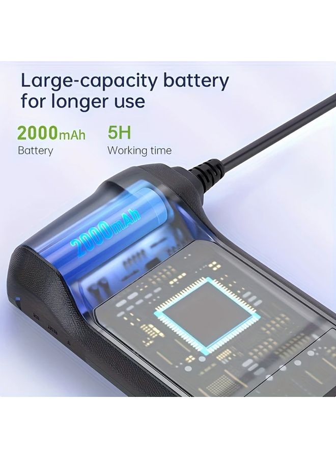 عدسة واحدة 8 مم شاشة LCD IPS 4.3 بوصة منظار صناعي مقاوم للماء IP67 لإصلاح السيارات وفحص السباكة - Image 4